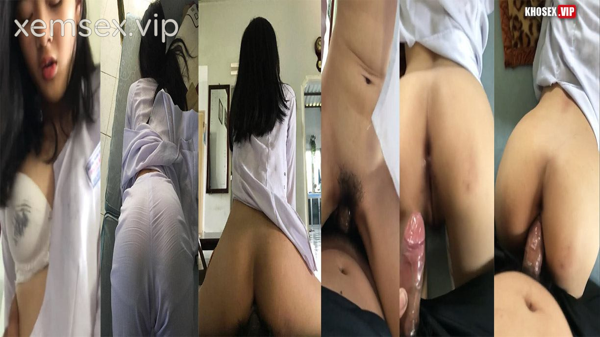 Lộ clip sex em học sinh đeo kính mặc áo dài địt với bạn trai (Full Clip + Pic)